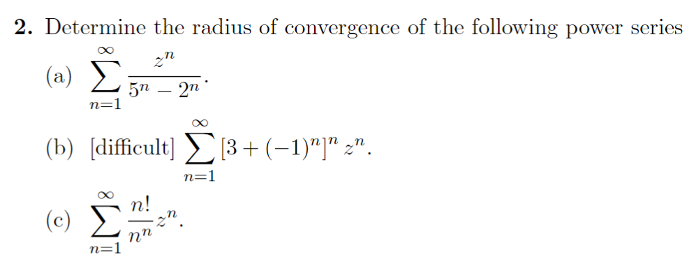 Solved Complex Analysis: Question 2b and 2c Can you solve | Chegg.com