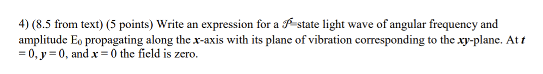 Solved 4 8 5 From Text 5 Points Write An Expression For