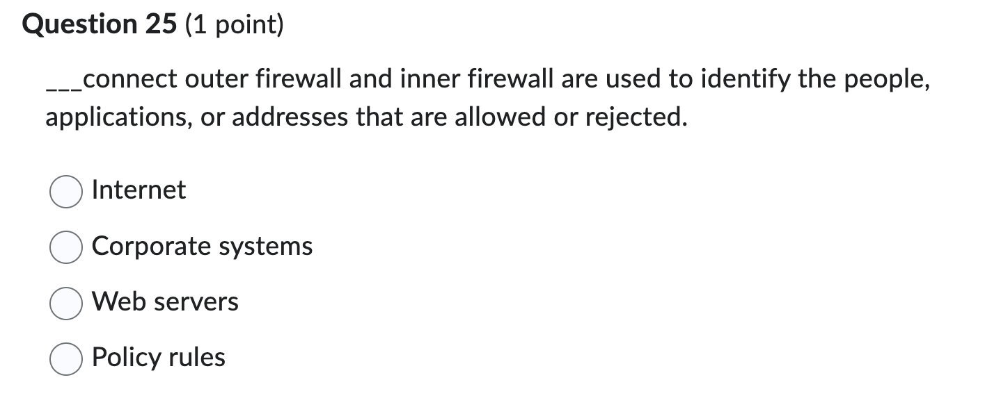 Solved uestion 15 (1 point) Saved Which of the following | Chegg.com
