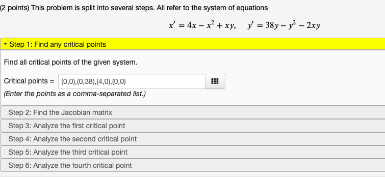 Solved Please solve the all steps (There are a 6 steps) and | Chegg.com
