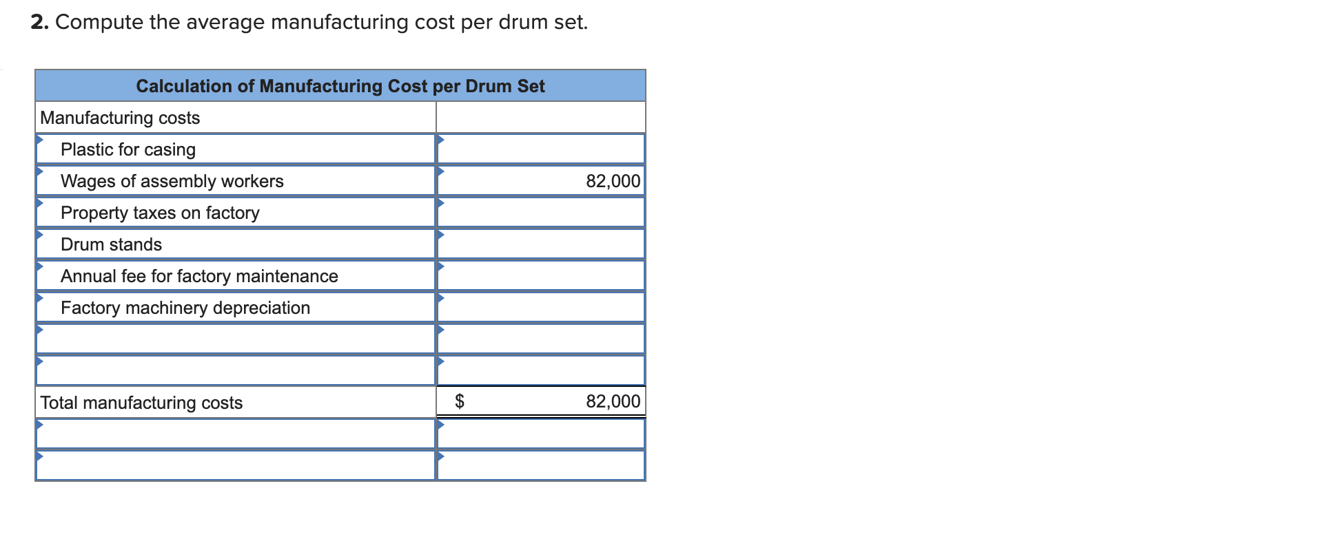 Solved Required information [The following information