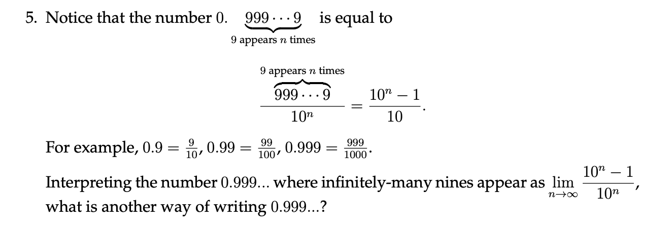 1 IS EQUAL TO 0 999 visual data 8