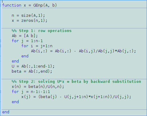 Gaussian Code Solved a) In Proble 10.1-9 you wrote a code for Gaussian | Chegg.com