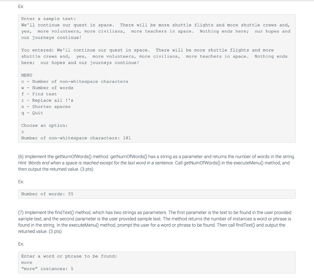 Solved 8.14 LAB*: Program: Authoring assistant Instructor | Chegg.com