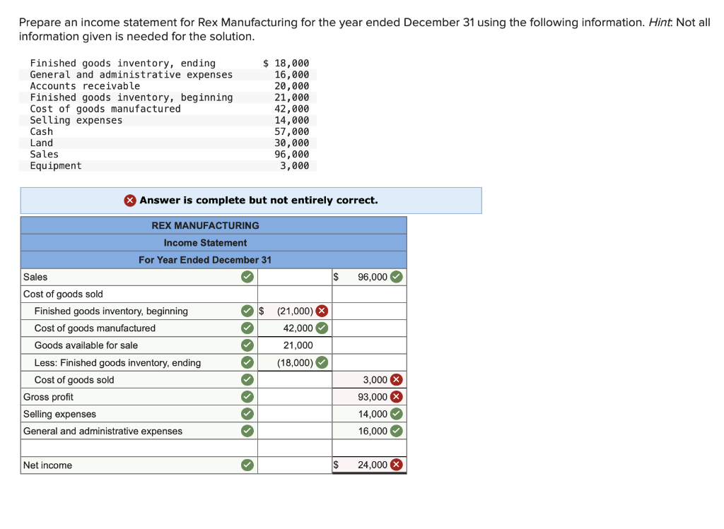 solved-prepare-an-income-statement-for-rex-manufacturing-for-chegg