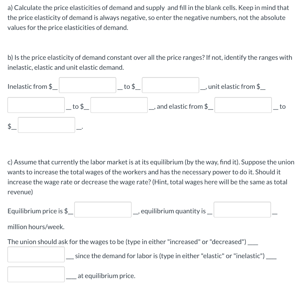 Solved Consider the following table with information on | Chegg.com