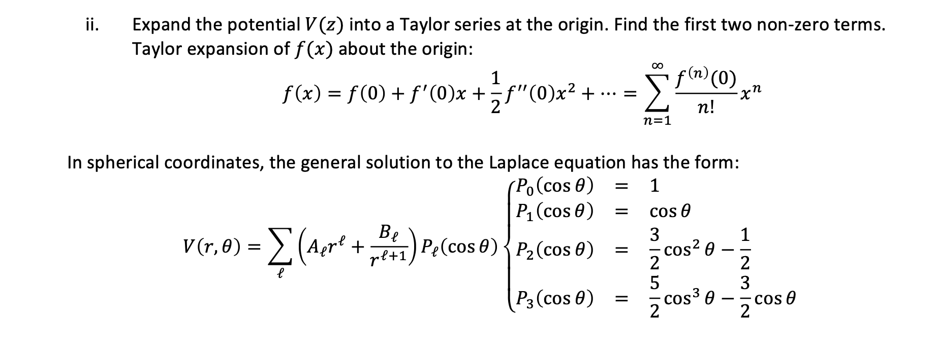 Solved A uniform line charge density 𝜆 extends from the | Chegg.com