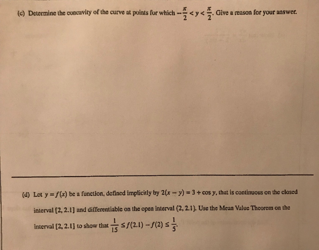 Solved Dy 2 3 Dx 2 6 Consider The Curve Given By The Chegg Com