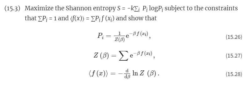 Solved 5.3) Maximize the Shannon entropy S=−k∑iPilogPi | Chegg.com