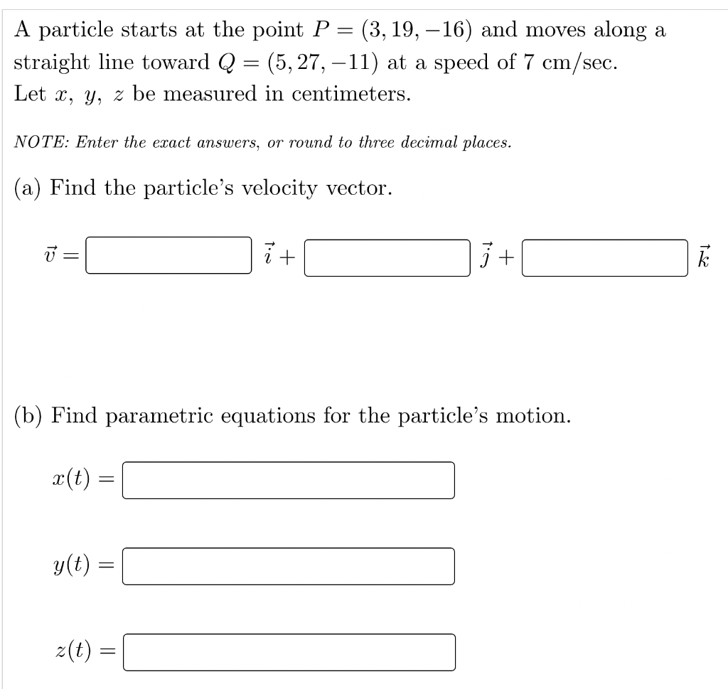 Solved Find the velocity and acceleration vectors and speed | Chegg.com