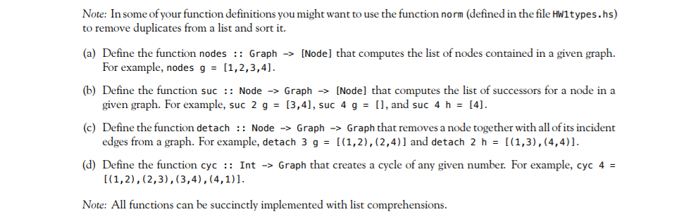 Solved Exercise 2. Graphs A simple way to represent a | Chegg.com