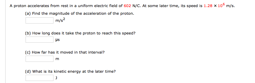 Solved An Electron Is Accelerated By A Constant Electric | Chegg.com