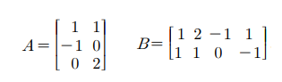 Solved show the outer product expansion of AB by using the | Chegg.com