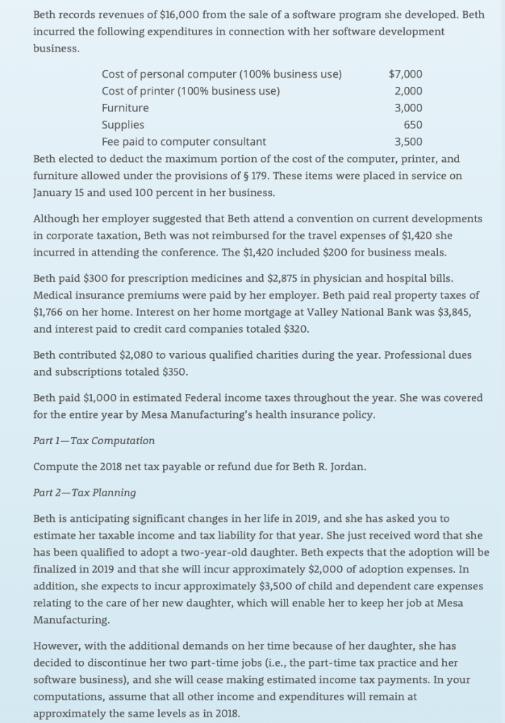 38. Beth R. Jordan lives at 2322 Skyview Road, Mesa,