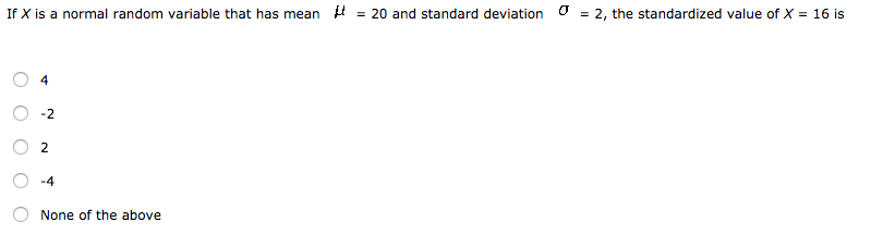 Solved If X is a normal random variable that has mean = 20 | Chegg.com