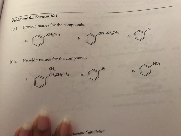 Solved: Provide Names For The Compounds. Provide Names For... | Chegg.com