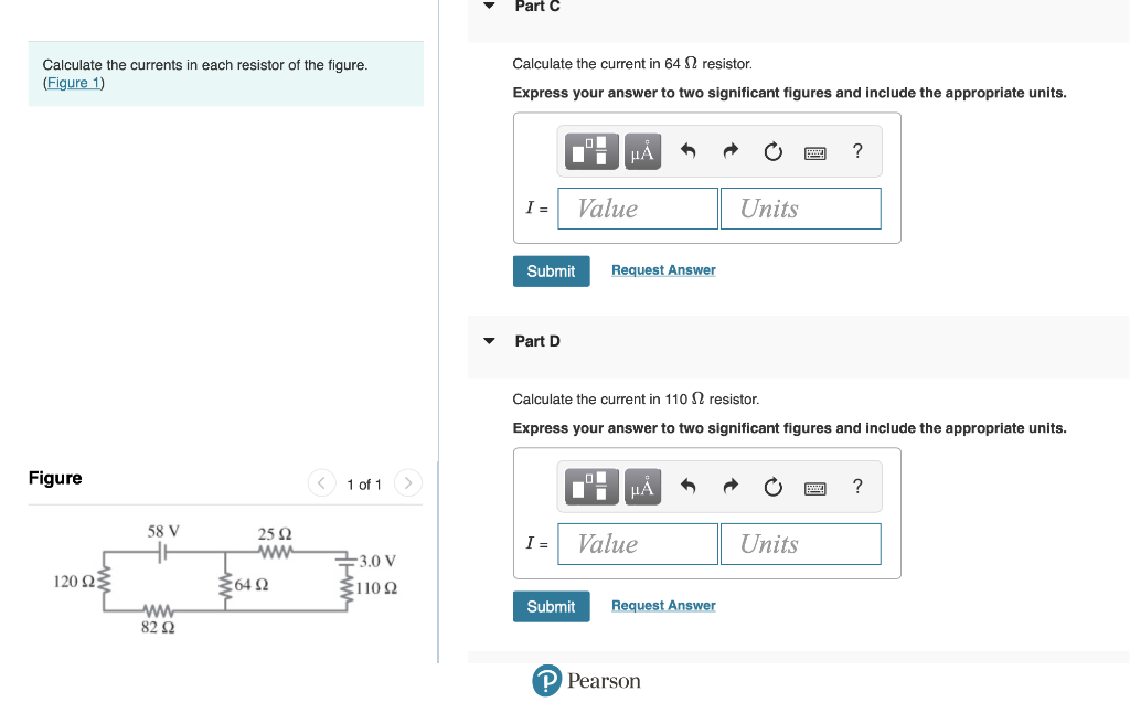 Solved Calculate The Currents In Each Resistor Of The | Chegg.com