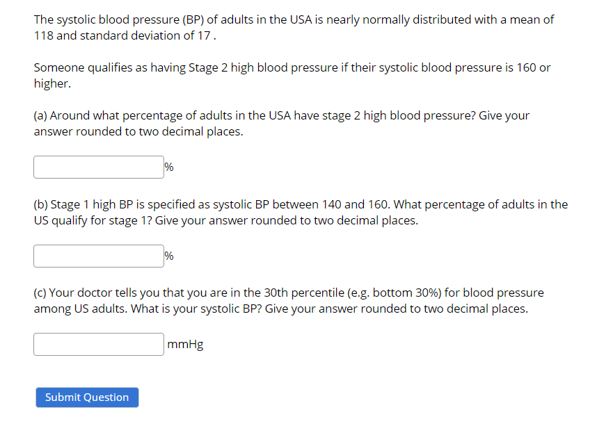 solved-the-systolic-blood-pressure-bp-of-adults-in-the-usa-chegg