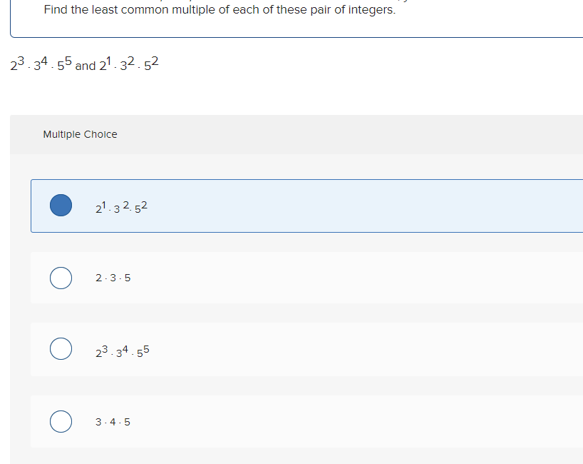 least common multiple of 1 2 3 4 5 6