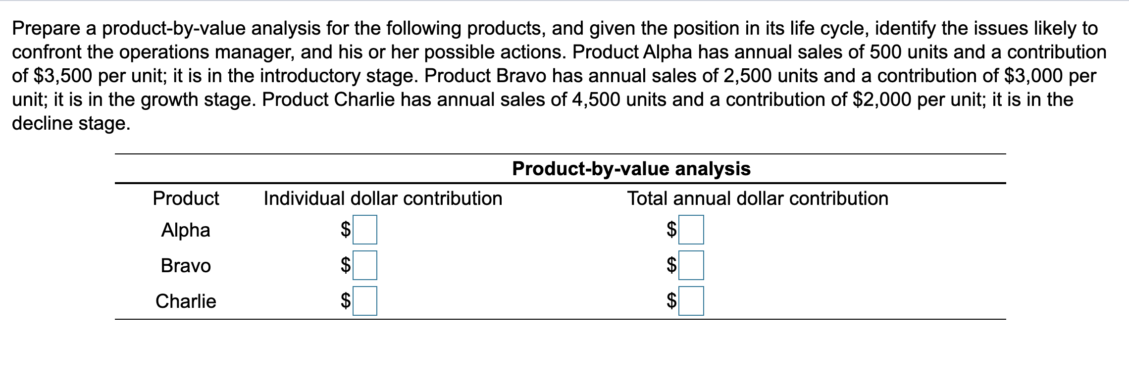 solved-prepare-a-product-by-value-analysis-for-the-following-chegg