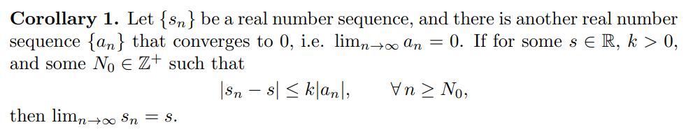 Solved A Sequence {sn}=o C R (notation Means This Is A Real 