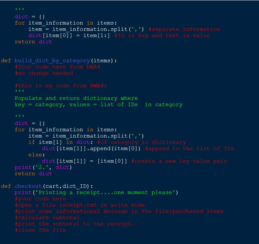 Design solution: 1. The program will read a list of | Chegg.com