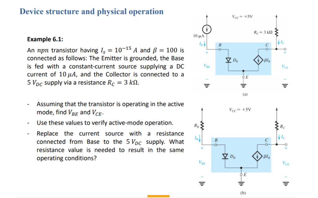 Solved Device structure and physical operation 10 HA Example | Chegg.com