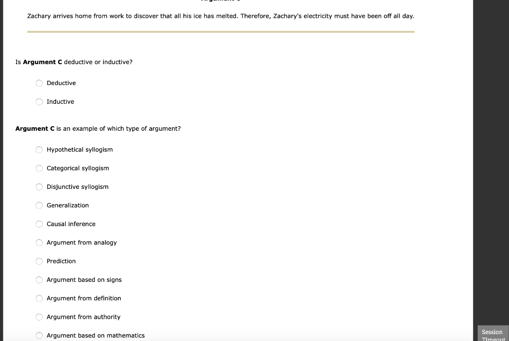 Argument B Because God Is Omniscient, It Follows That | Chegg.com