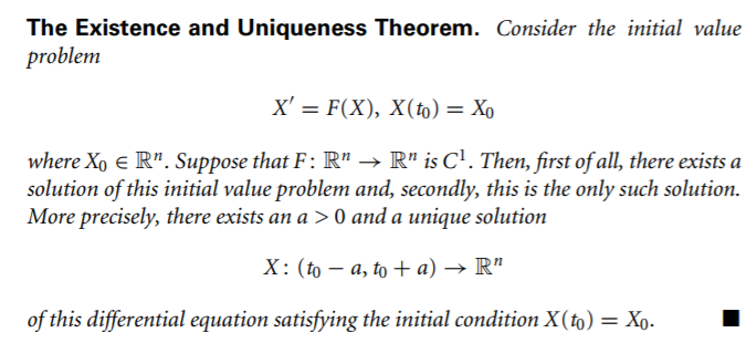 Solved The Existence And Uniqueness Theorem. Consider The | Chegg.com