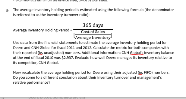 g-the-average-inventory-holding-period-is-estimated-chegg