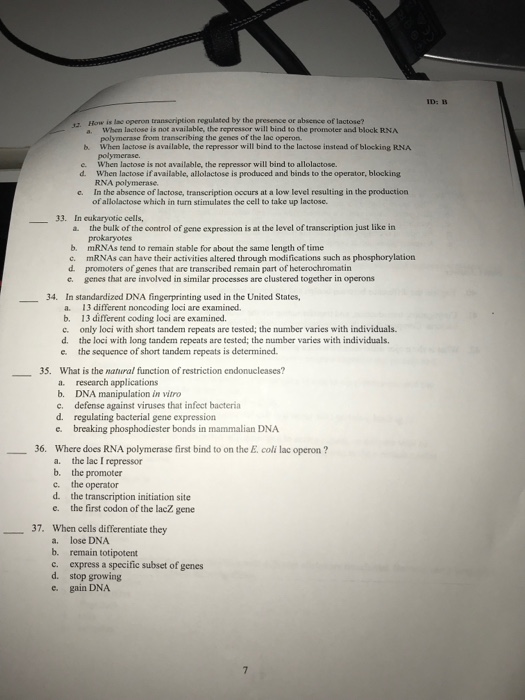 Solved Please answer all 39 multiple choice but you do not | Chegg.com