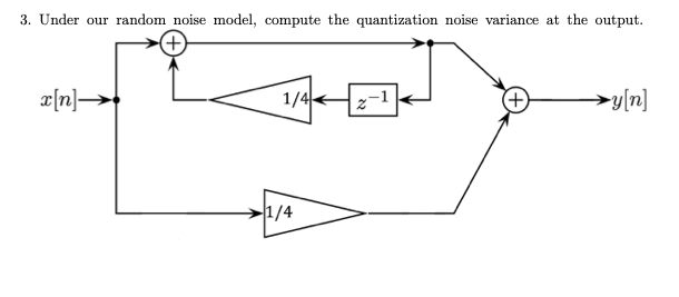 Solved 3. Under our random noise model, compute the | Chegg.com