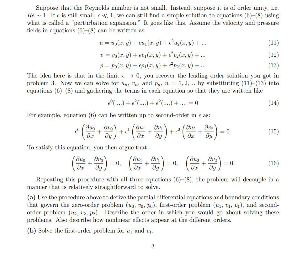 Solved Consider the following non-dimensional variables, | Chegg.com