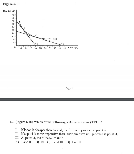 Solved Use the following to answer question 1 Figure 6.5 | Chegg.com