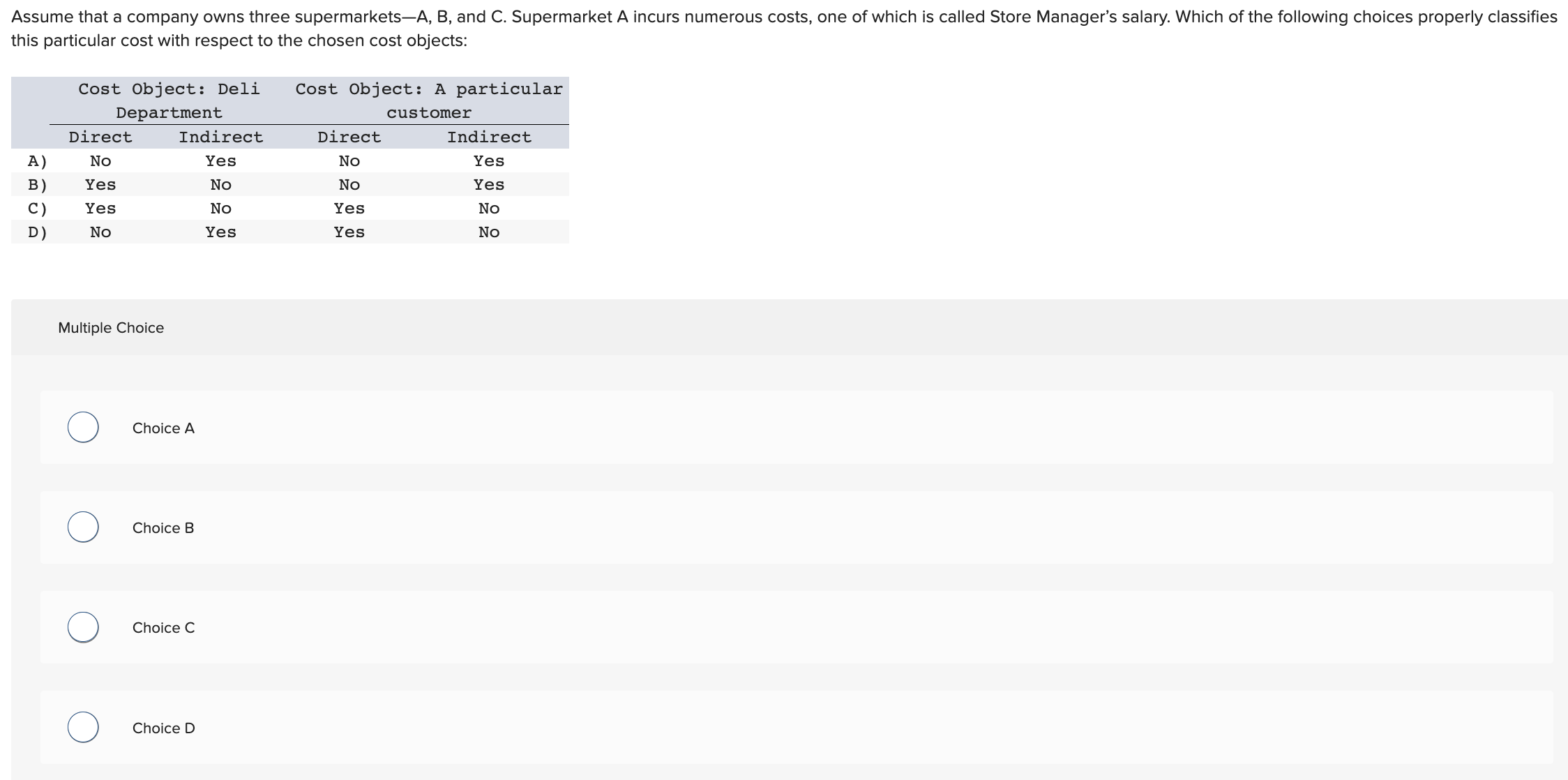 Solved Multiple Choice Choice A Choice B Choice C Choice D | Chegg.com ...