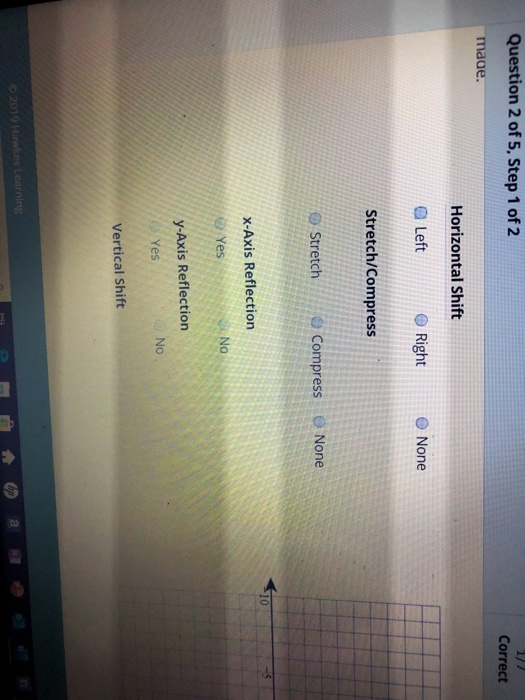 Solved Question 2 of 5, Step 1 of 2 1/7 Correct Consider the | Chegg.com