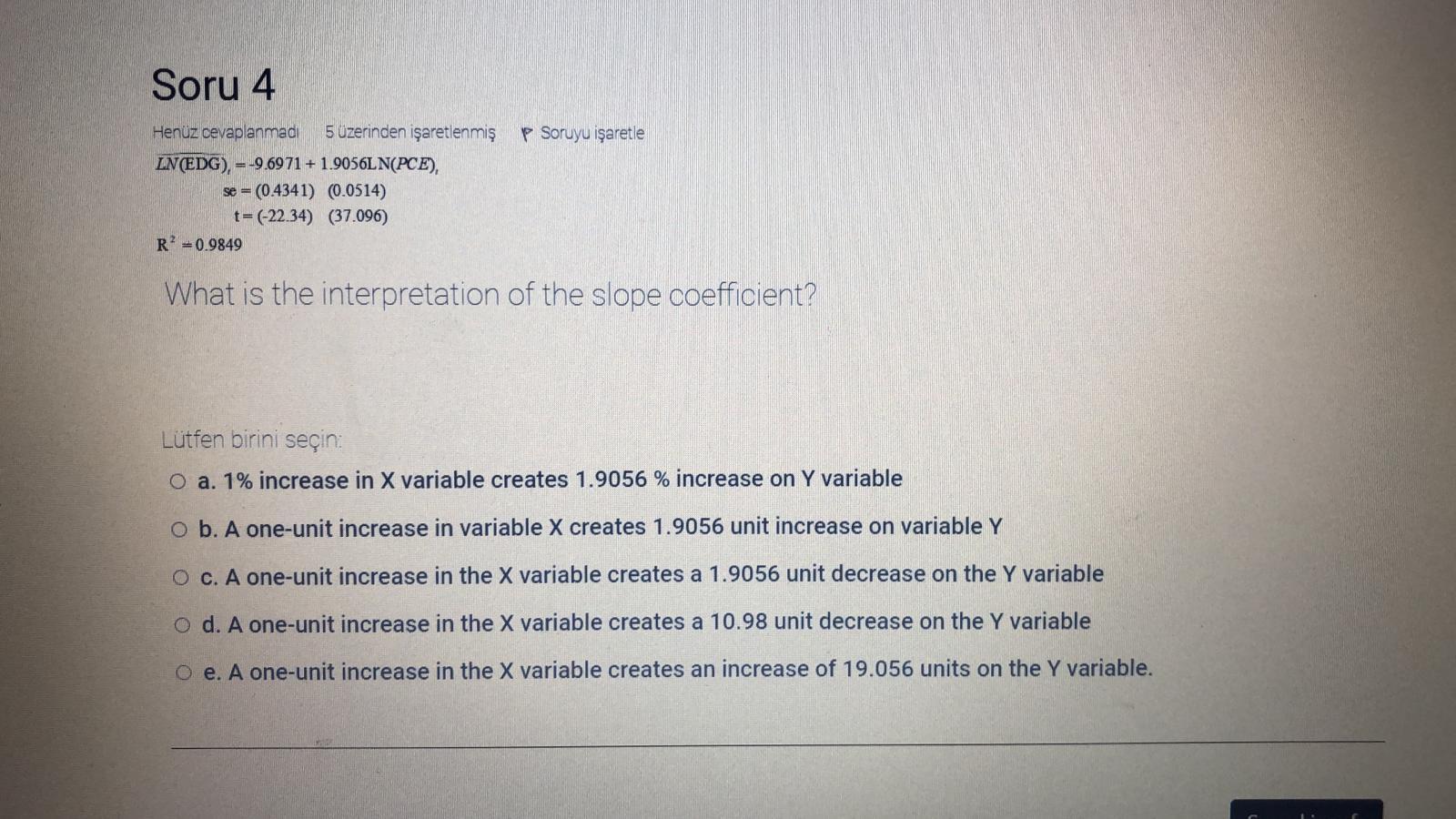 Soru 4 P Soruyu Isaretle Henuz Cevaplanmadi 5 Chegg Com