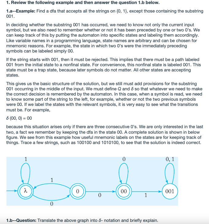 Solved 1. ﻿Review the following example and then answer the | Chegg.com
