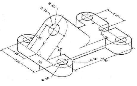 Solved I want to draw this on SOLIDWORKS Software step by | Chegg.com