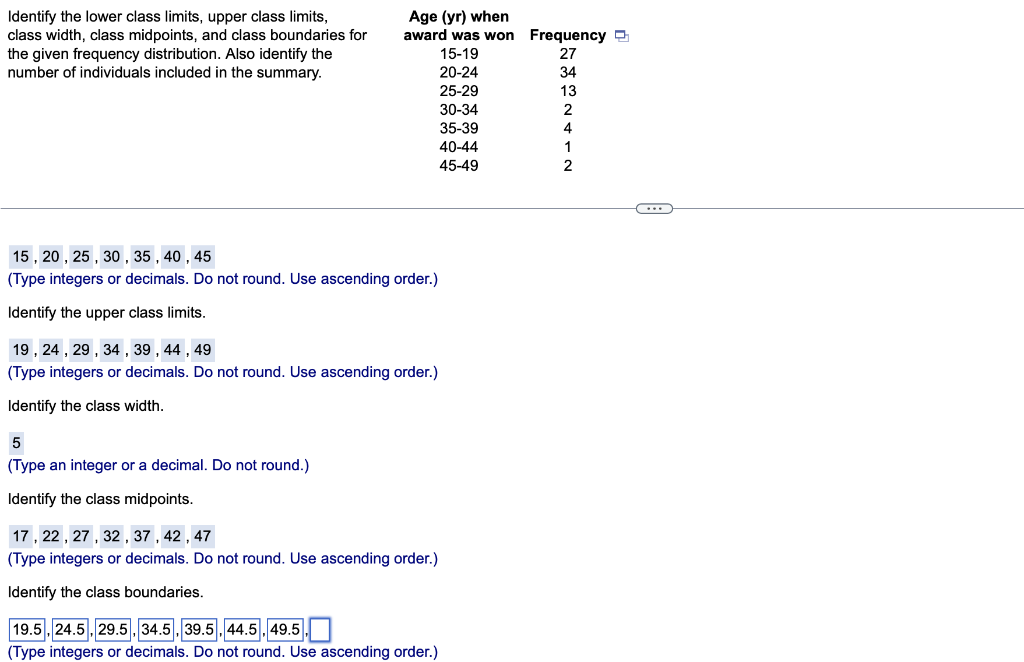 solved-identify-the-lower-class-limits-upper-class-limits-chegg