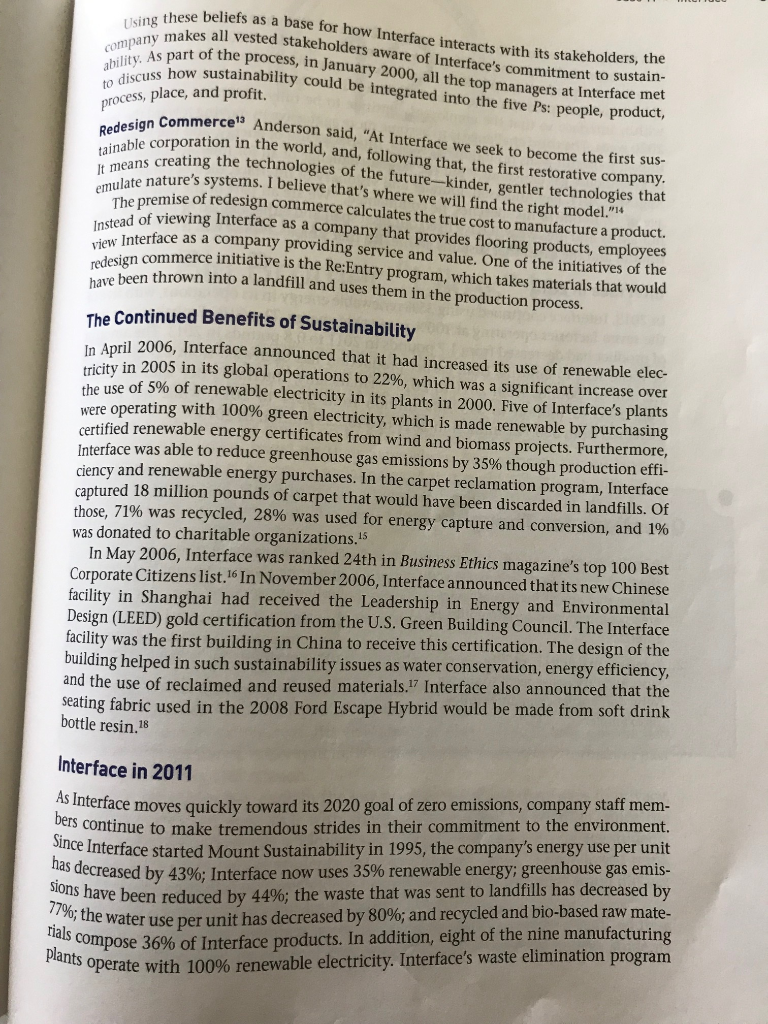The Interface case study is located on page 361 in | Chegg.com
