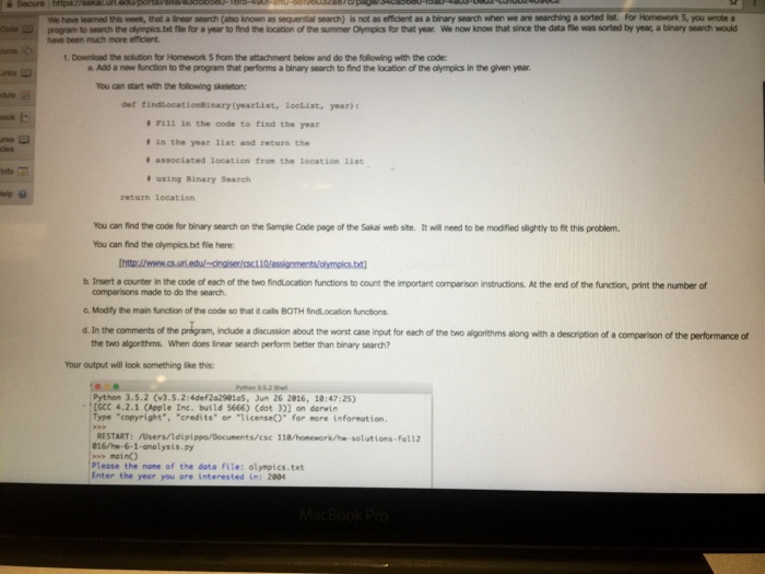 Please answer these codes for a computer science | Chegg.com