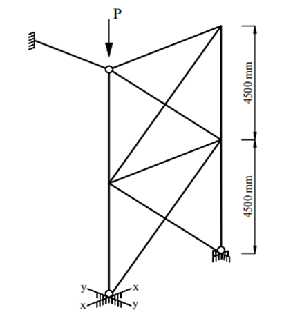 Determine whether the column shown in Figure is | Chegg.com