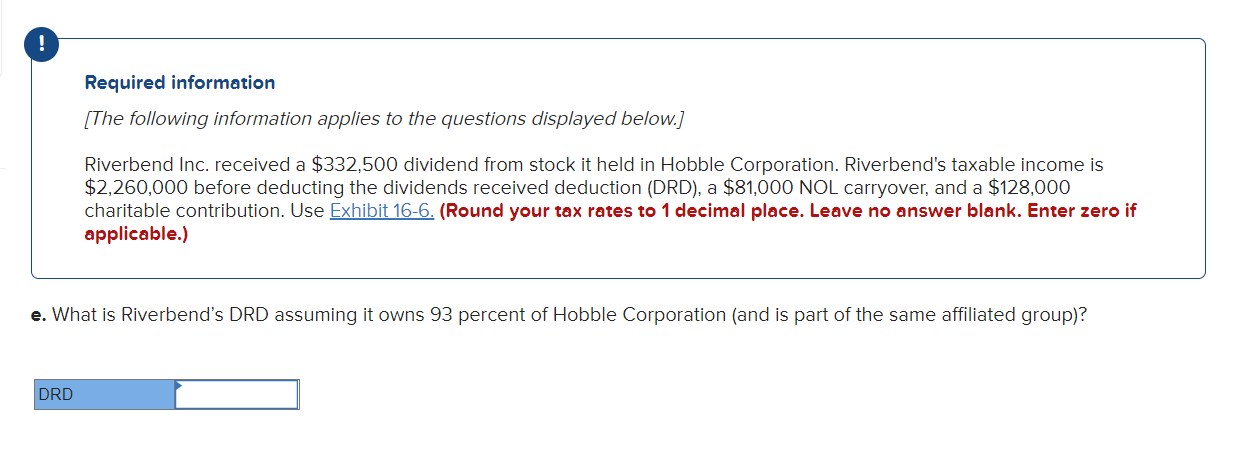 Solved Required information [The following information | Chegg.com