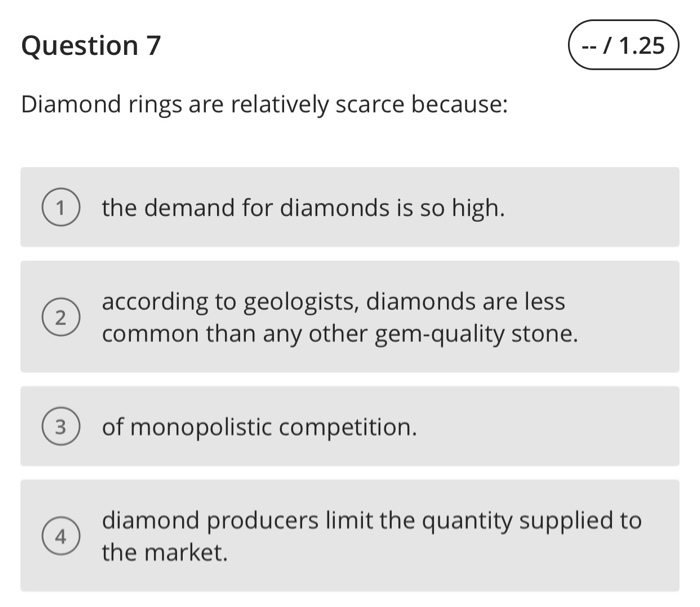 Solved Question 1 / 1.25 Total revenue will decrease if the | Chegg.com