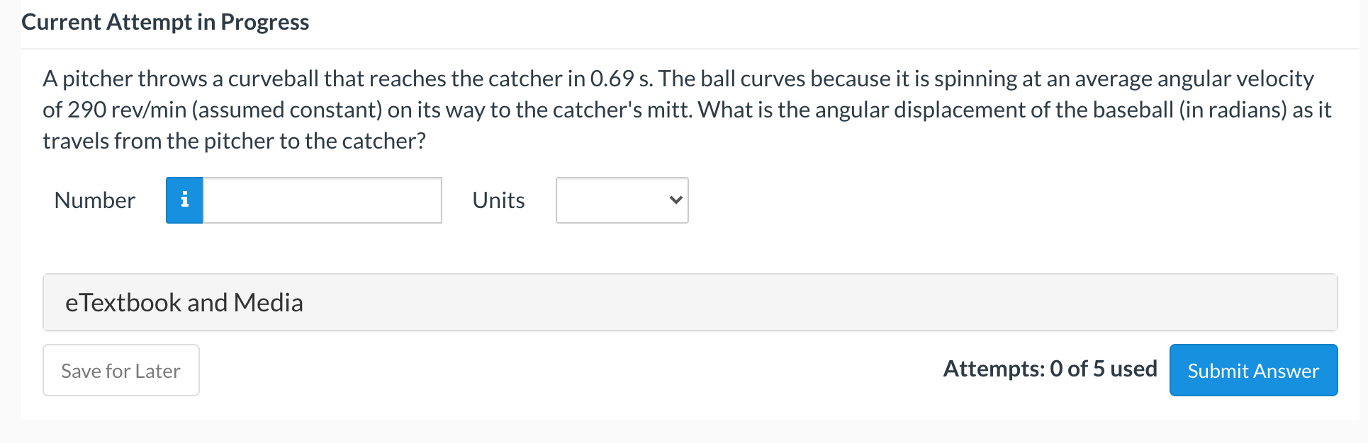 Solved A pitcher throws a curveball that reaches the