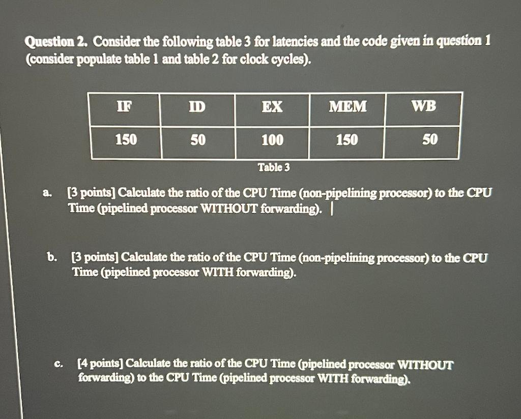 Solved Please Answer Question 2 From Code Given In Question | Chegg.com