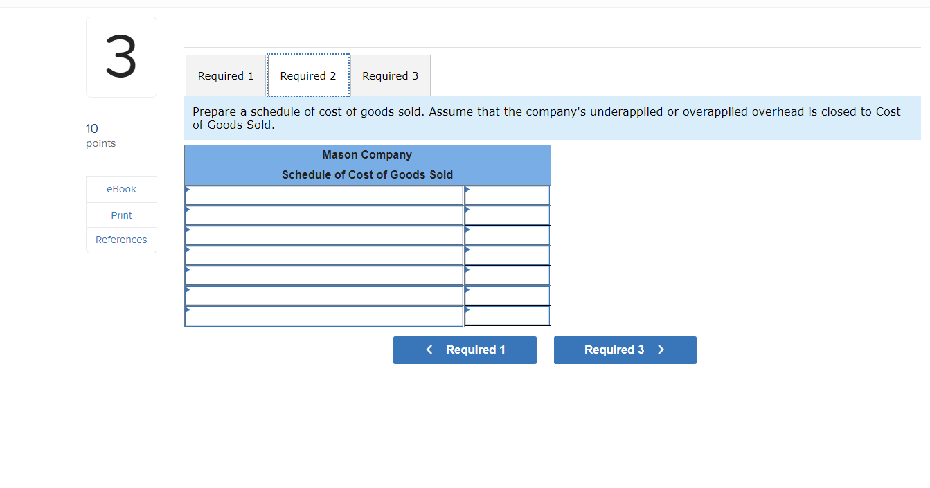 Solved Chapter 3 i Saved 3 The following data from the just | Chegg.com