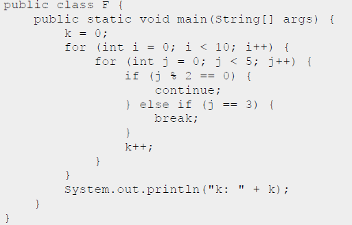 Solved public class F { public static void main (String (] | Chegg.com