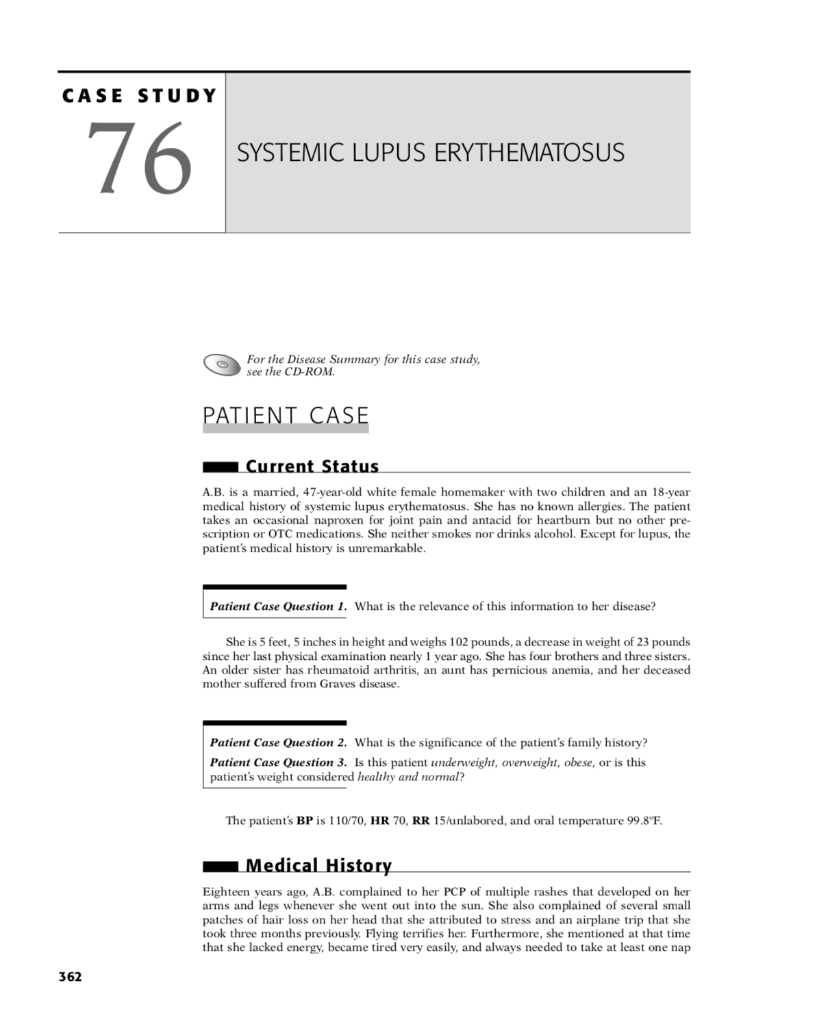 lupus case study